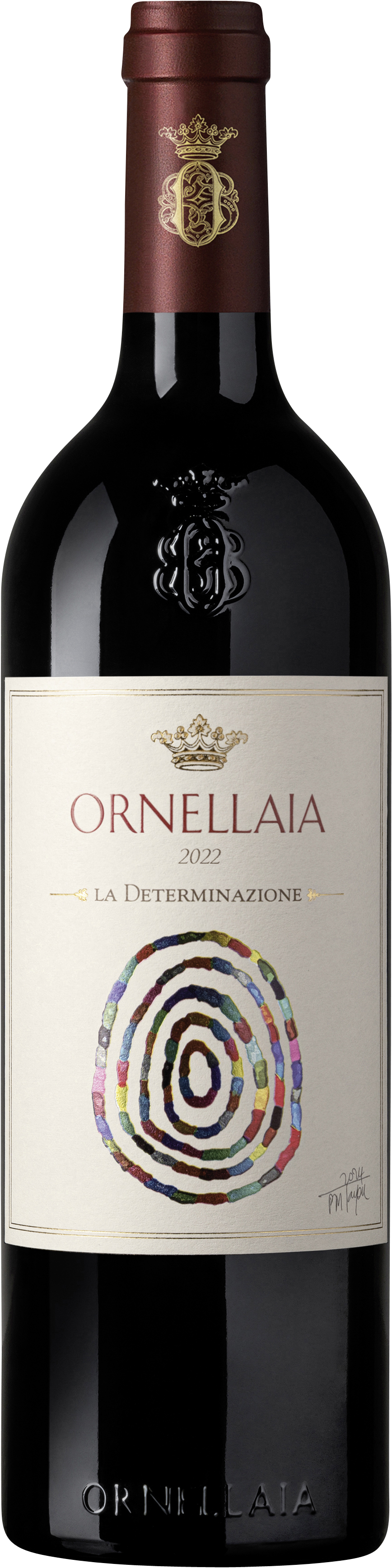 2022 ORNELLAIA “LA DETERMINAZIONE” DOC Bolgheri Rosso Superiore 0,75l in 6-er OHK Ornellaia