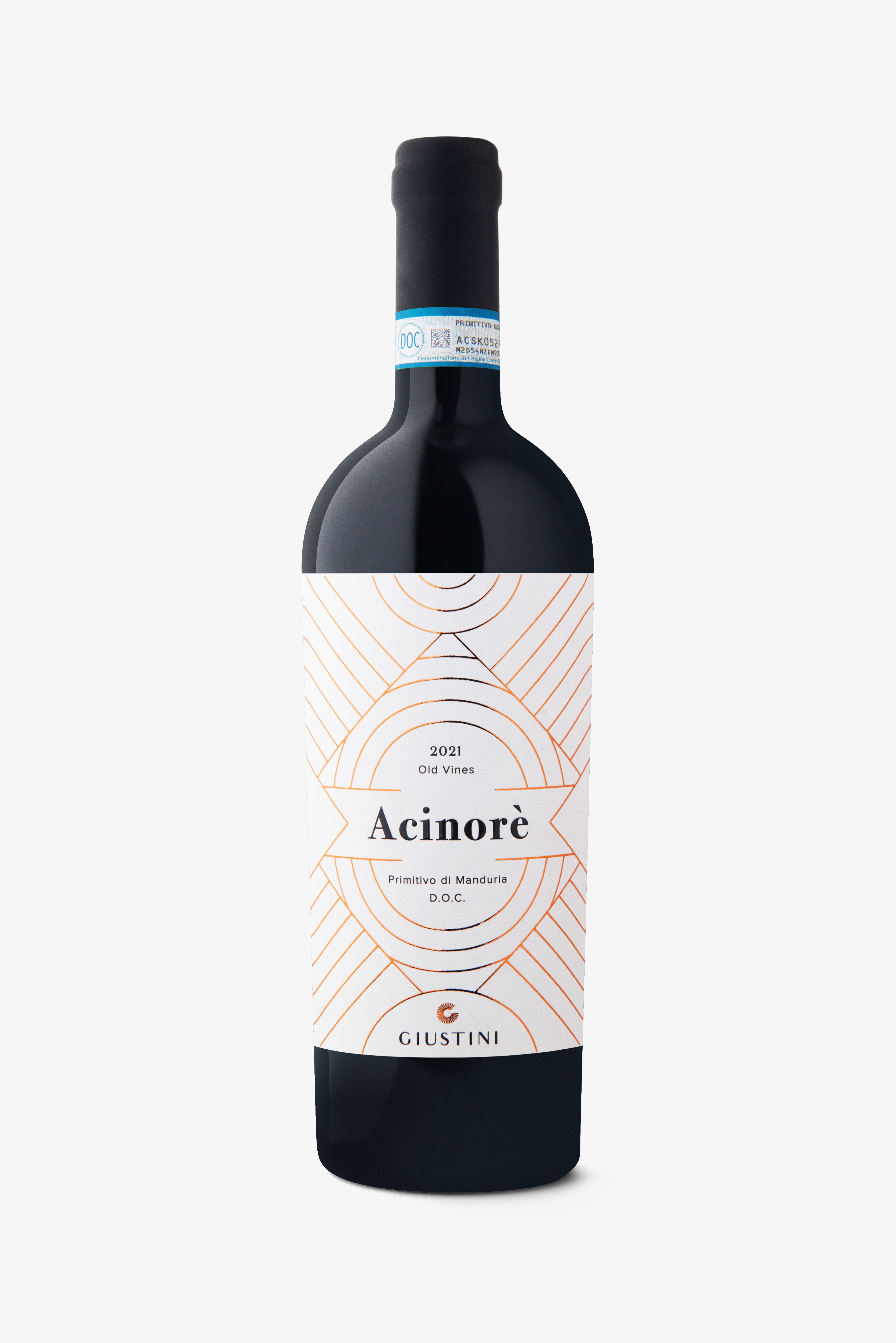 2022 ACINORE Old Vines Primitivo di Manduria DOC 0,75l GIUSTINI