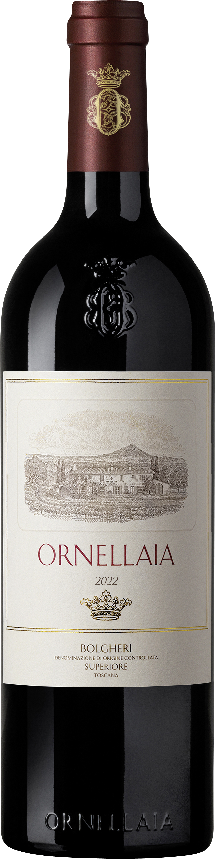2022 ORNELLAIA “LA DETERMINAZIONE” DOC Bolgheri Rosso Superiore 0,75l in 6-er OHK Ornellaia
