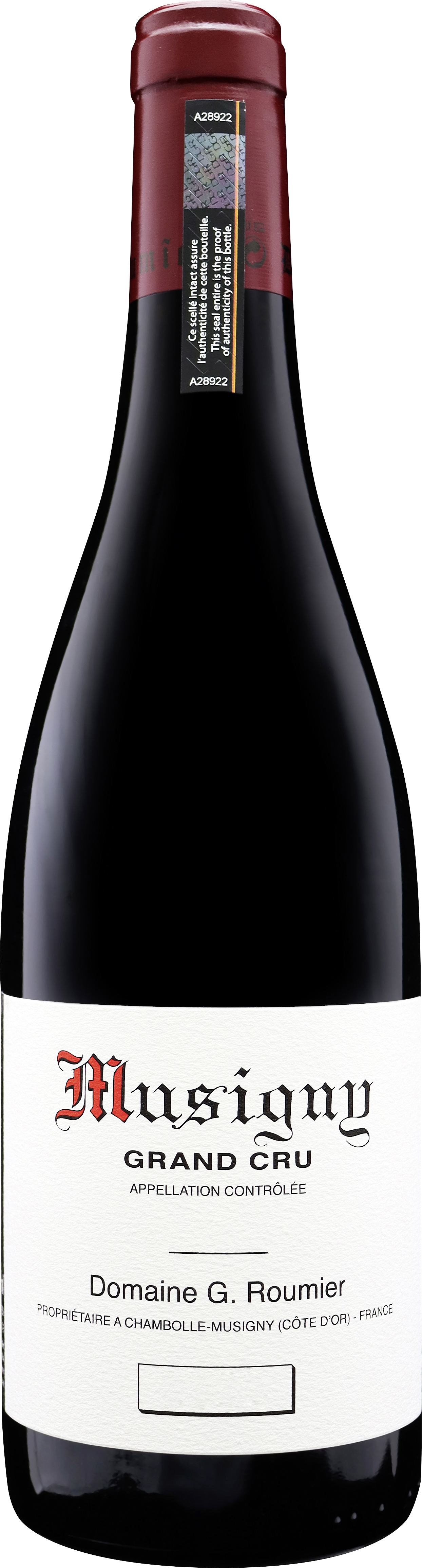 2019 Chambolle-Musigny AOC 0,75l Domaines Georges Roumier