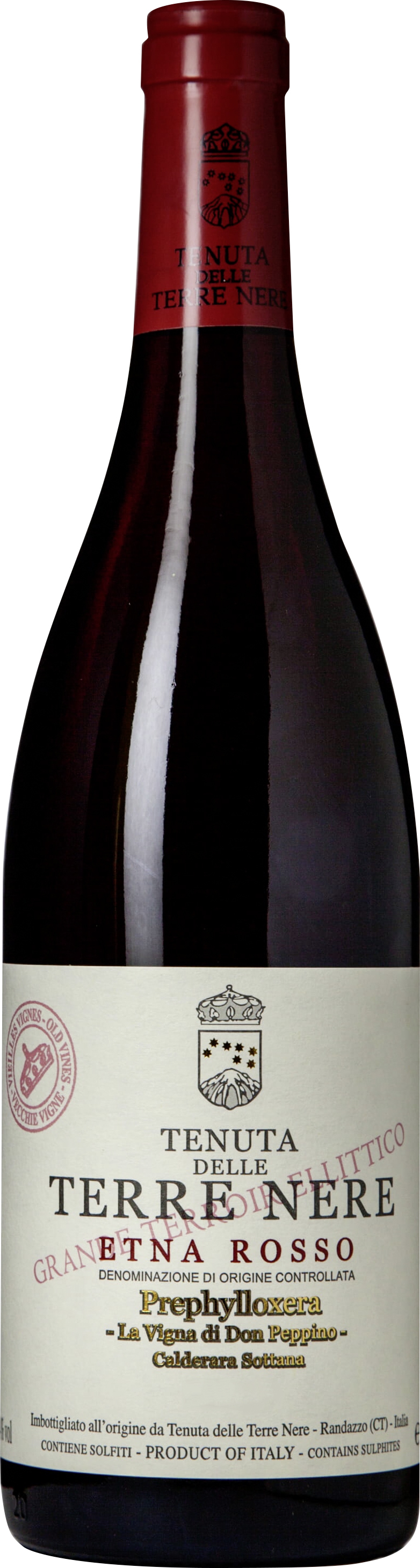 2022 Rosso Prephylloxera La Vigna di Don Peppino DOC Etna 0,75l Tenuta delle Terre Nere