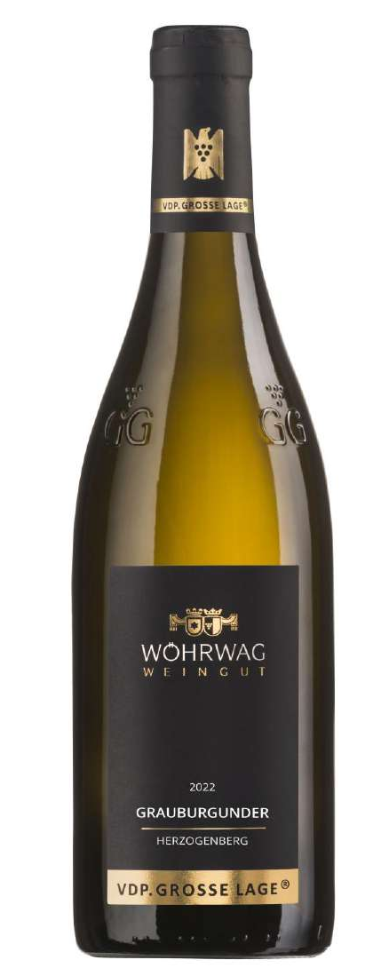 2024 Grauburgunder Untertürkheimer Herzogenberg VDP. ERSTE LAGE BIO QW Württemberg 0,75l Wöhrwag